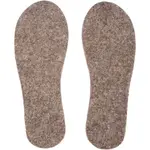 TOVA WOOL SOLES PRECUT ECO Plstené vlnené izolačné vložky do obuvi, hnedá, veľkosť