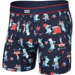 SAXX DAYTRIPPER COMFORT STRETCH BOXER BRF FLY Pánske boxerky, tmavo modrá, veľkosť