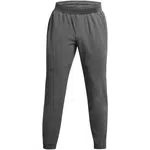 Under Armour STRETCH WOVEN JOGGERS Pánske nohavice, tmavo sivá, veľkosť S