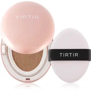 TIRTIR Mask Fit All Cover Cushion Mini matující make-up v houbičce odstín 35N Walnut 4.5 g