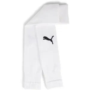 Puma TEAMGOAL SLEEVE SOCK Futbalové štulpne, biela, veľkosť 47-49