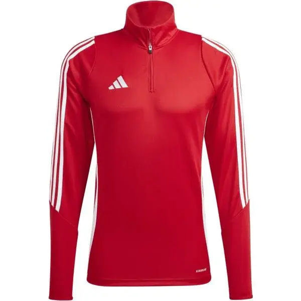 adidas TIRO24 TRAINING TOP Pánska mikina, červená, veľkosť