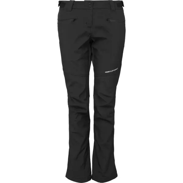 Northfinder HAYNA Dámske softshellové nohavice, čierna, veľkosť