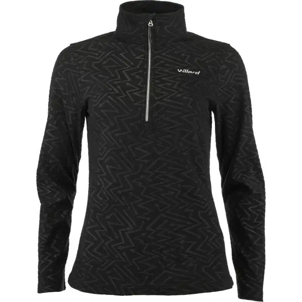 Willard LULU Dámska flísová mikina, čierna, veľkosť XXL