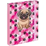 BAAGL LABKY Obal na školské zošity A5, ružová, veľkosť