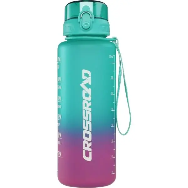 Crossroad HYDRA 1 L Športová hydratačná fľaša, svetlo zelená, veľkosť 1 L