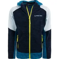 ALPINE PRO LERFO Detská outdoorová mikina, tmavo modrá, veľkosť 116-122