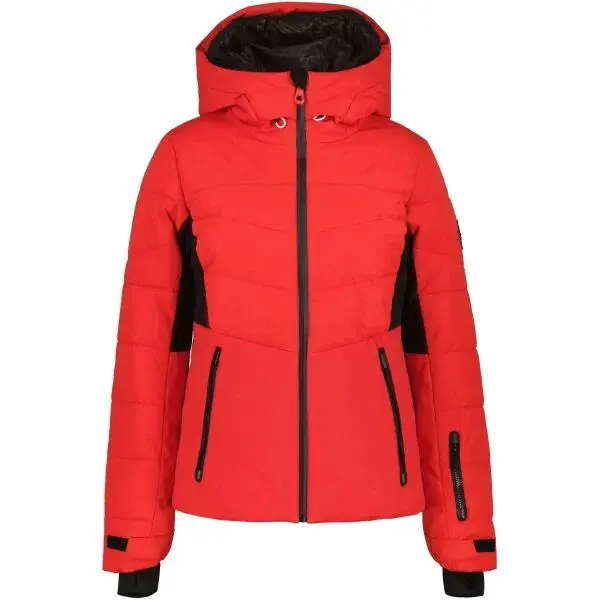 ICEPEAK ELECTRA Dámska lyžiarska bunda, červená, veľkosť