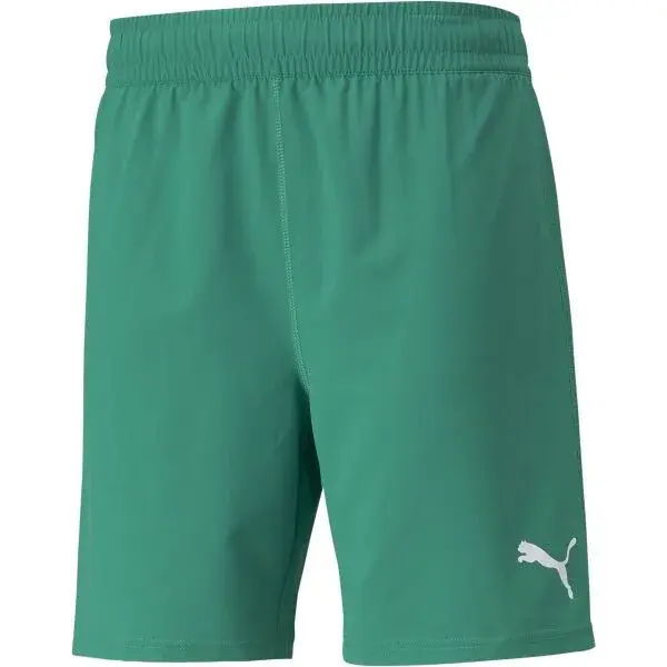 Puma TEAMFINAL SHORTS Pánske futbalové šortky, zelená, veľkosť