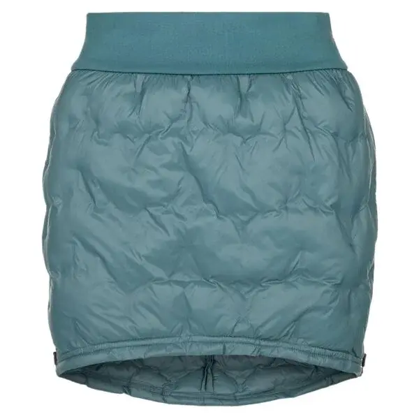 KILPI TANY Dámska zateplená sukňa, tmavo zelená, veľkosť