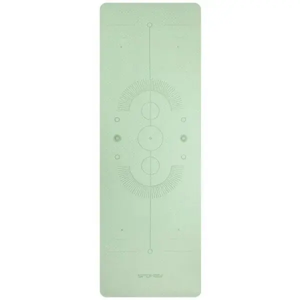 Spokey MANDALA Joga podložka, zelená, veľkosť