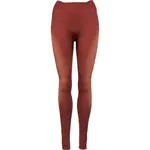 Odlo PERFORMANCE WARM ECO Dámske funkčné nohavice, červená, veľkosť