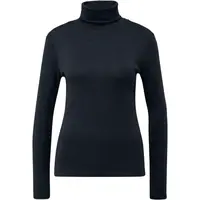 s.Oliver RL T-SHIRT LS NOOS Dámske tričko s dlhým rukávom, tmavo modrá, veľkosť