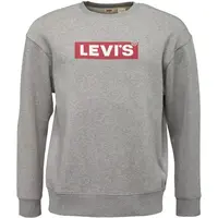 Levi's&reg; T3 RELAXED GRAPHIC CREW Pánska mikina, sivá, veľkosť