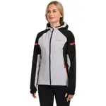KILPI BALEO Dámska softshellová bežecká bunda, sivá, veľkosť