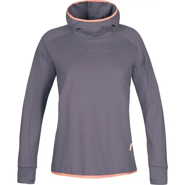 Hannah NYMA HOODY Dámska mikina, fialová, veľkosť