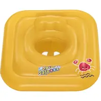 Bestway SQUARE BABY RING Detský nafukovací kruh, oranžová, veľkosť