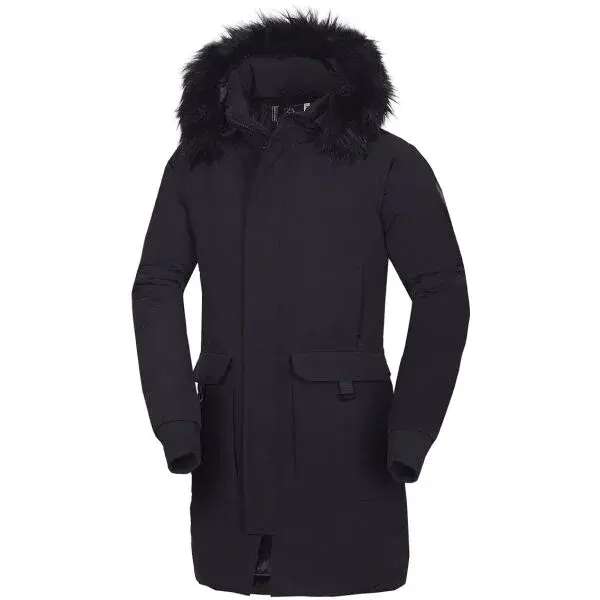 Northfinder GREG Pánska parka, čierna, veľkosť