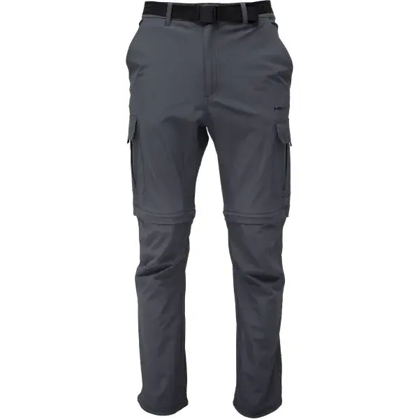 Head SAUL Pánske outdoorové nohavice, tmavo sivá, veľkosť XXL