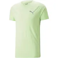 Puma EVOSTRIPE TEE Pánske športové tričko, svetlo zelená, veľkosť