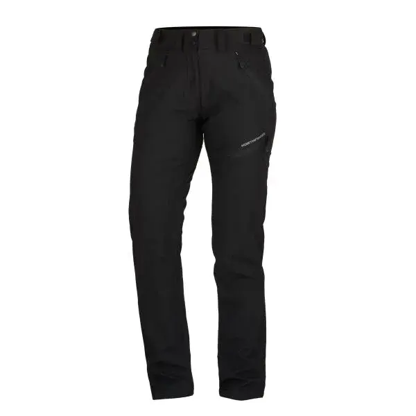 Northfinder ASHLEIGH Dámske trekingové nohavice, čierna, veľkosť