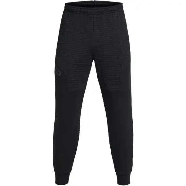 Under Armour UNSTOPPABLE FLC GRID JRG Pánske tepláky, čierna, veľkosť