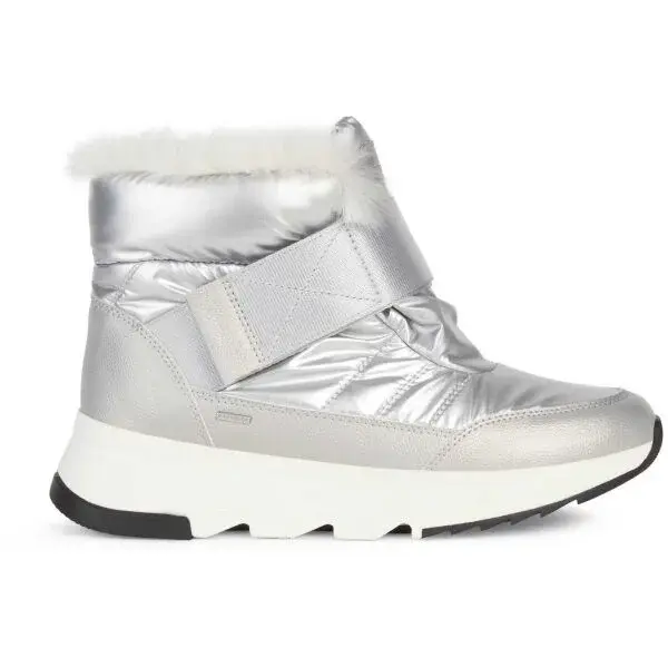 Geox D FALENA Dámska členková obuv, strieborná, veľkosť