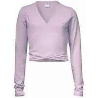 PAPILLON CROSS-OVER LONG SLEEVES Sveter na balet, ružová, veľkosť 104-116