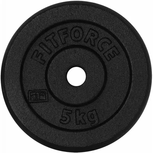 Fitforce NAKLADACÍ KOTÚČ 5KG NAKLADACÍ KOTÚČ, čierna, veľkosť 5 KG