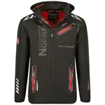 GEOGRAPHICAL NORWAY ROYAUTE GTX Pánská softshellová bunda, černá, velikost