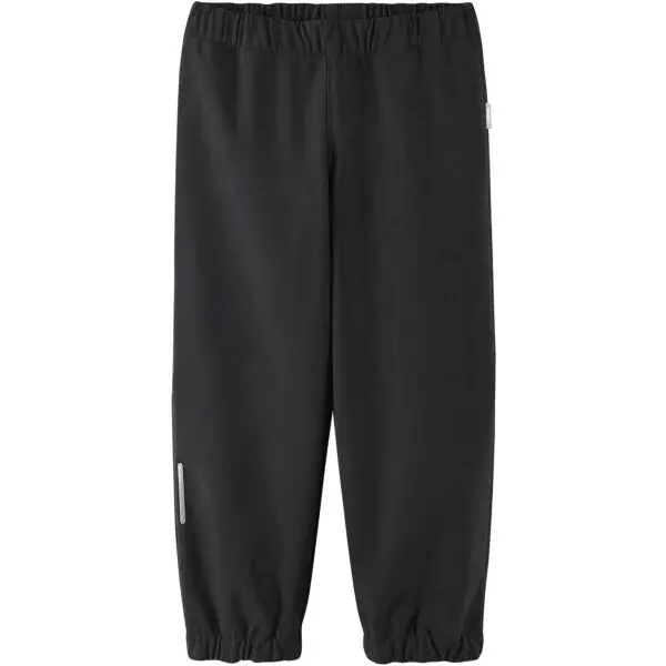 REIMA OIKOTIE Detské softshellové nohavice, čierna, veľkosť