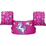 Bestway SWIM VEST UNICORN Plavecká vesta s rukávky, růžová, velikost