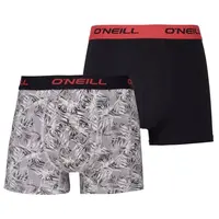 O'Neill FROZEN LEAFS 2PACK Pánske boxerky, čierna, veľkosť