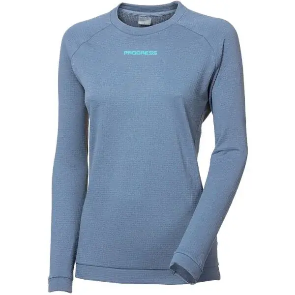 PROGRESS CUBICA Dámska funkčná mikina, modrá, veľkosť