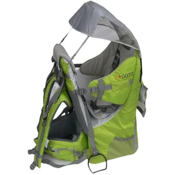 GUTO DELUXE Detské nosítko, zelená, veľkosť