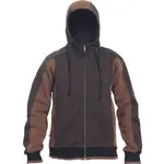 CERVA DAYBORO Pánska mikina, hnedá, veľkosť XXL