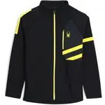 Spyder WENGEN BANDIT Pánsky funkčný sveter, čierna, veľkosť