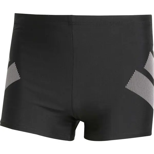 adidas BIG BARS BOXER Pánske plavky, čierna, veľkosť