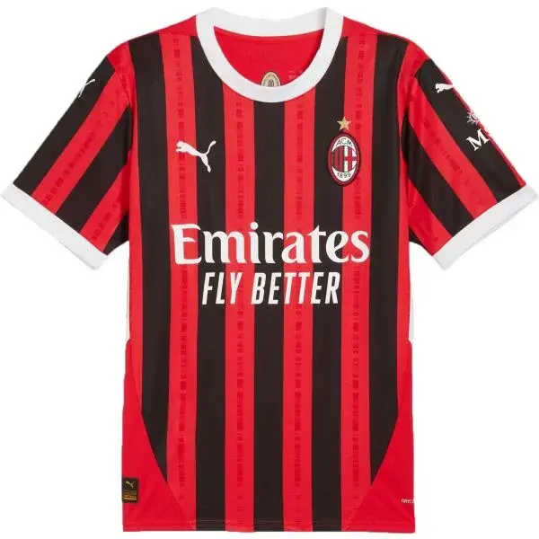 Puma AC MILAN HOME JERSEY REPLICA Pánsky futbalový dres, červená, veľkosť