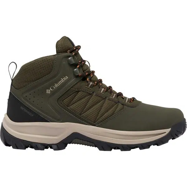 Columbia TRANSVERSE MID WP Pánska outdoorová obuv, khaki, veľkosť 42.5