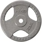 HMS HAMMERTONE 10 KG x 30 MM Liatinový kotúč, strieborná, veľkosť 10 KG