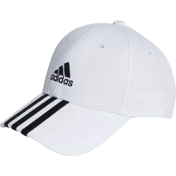 adidas 3-STRIPES BASEBALL CAP Šiltovka, biela, veľkosť