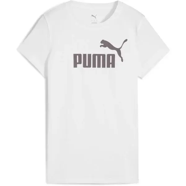 Puma ESSENTIALS NO.1 LOGO TEE Dámske tričko, biela, veľkosť