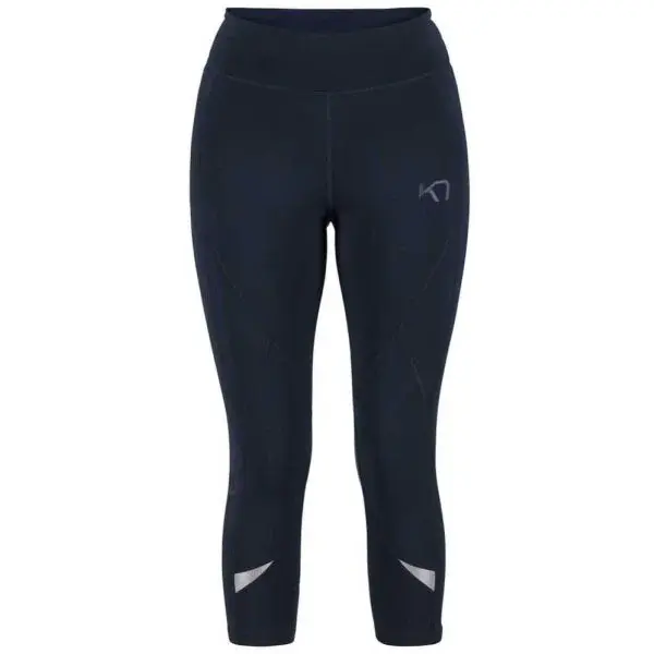 KARI TRAA LOUISE 2.0 3/4 TIGHTS Dámske 3/4  legíny, tmavo modrá, veľkosť