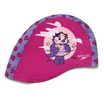 Speedo PRINTED POLYESTER CAP IU Univerzálna plavecká čiapka, ružová, veľkosť