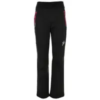 Lewro MAEVE Dievčenské softshellové nohavice, čierna, veľkosť 128-134