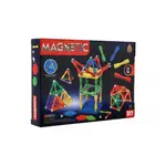 Magnetická stavebnice 77ks plast/kov