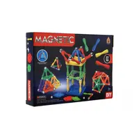 Magnetická stavebnice 77ks plast/kov