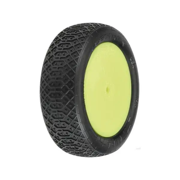 Pro-Line kolo 2.2", pneu Electron MC 2WD Buggy, disk Velocity H12 žlutý - přední (2)