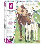 Janod Atelier Sada Maxi Malování podle čísel Koně od 7 let